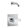 Delta Chrome Ara Channel Spout Roman Tub Filler Faucet with Hand Shower and Shower Only Faucet with Showerhead Package INCLUDES all Rough-in Valves D091CR