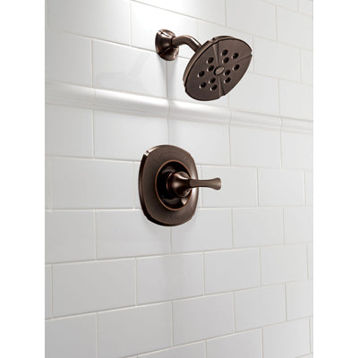 Delta Addison Venetian Bronze Modern Single Handle Shower Faucet w/ Valve D597V