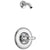 Delta Linden Collection Chrome Monitor 14 Classic One Handle Shower only Faucet Trim - Less Showerhead Includes Rough-in Valve without Stops D2425V