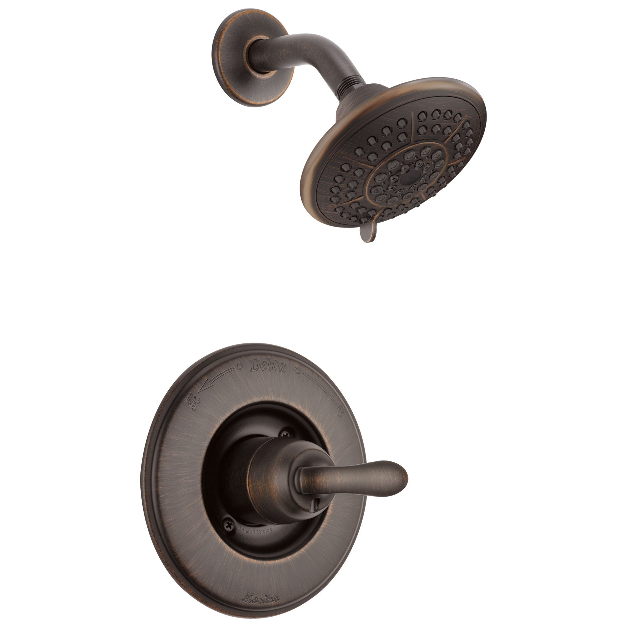 Delta Linden Venetian Bronze Single Handle Shower Only Faucet Trim Kit 555598