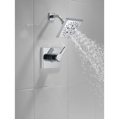 Delta Pivotal Chrome Finish Monitor 14 Series H2Okinetic Shower only Faucet Trim Kit (Requires Valve) DT14299