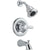 Delta Lahara Chrome H2Okinetic Tub & Shower Combination Faucet with Valve D307V