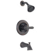 Delta Lahara Collection Venetian Bronze Monitor 14 Single Handle Showerhead and Tub Spout Combination Faucet Trim Kit (Requires Valve) DT14438RBSOS