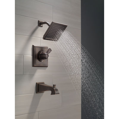 Delta Dryden Venetian Bronze Finish Monitor 14 Series Water Efficient Tub & Shower Combination Faucet Trim Kit (Requires Valve) DT14451RBWE