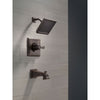 Delta Dryden Modern Square Venetian Bronze Tub and Shower Faucet w/ Valve D250V