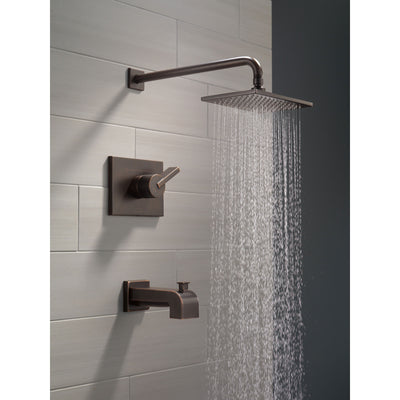 Delta Vero Venetian Bronze Finish 14 Series Water Efficient Tub & Shower Combination Faucet Includes Cartridge, Handle, and Valve with Stops D3454V