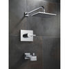 Delta Vero Modern Tub and Shower Combination Faucet Trim Kit in Chrome 521926
