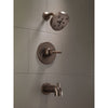 Delta Trinsic Modern Venetian Bronze Tub and Shower Faucet with Valve D330V