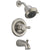 Delta Leland 1-Handle Stainless Steel Finish Tub and Shower Faucet Trim 644016