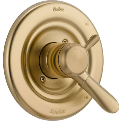 Delta Temperature & Volume Control Champagne Bronze Shower Faucet w/ Valve D113V