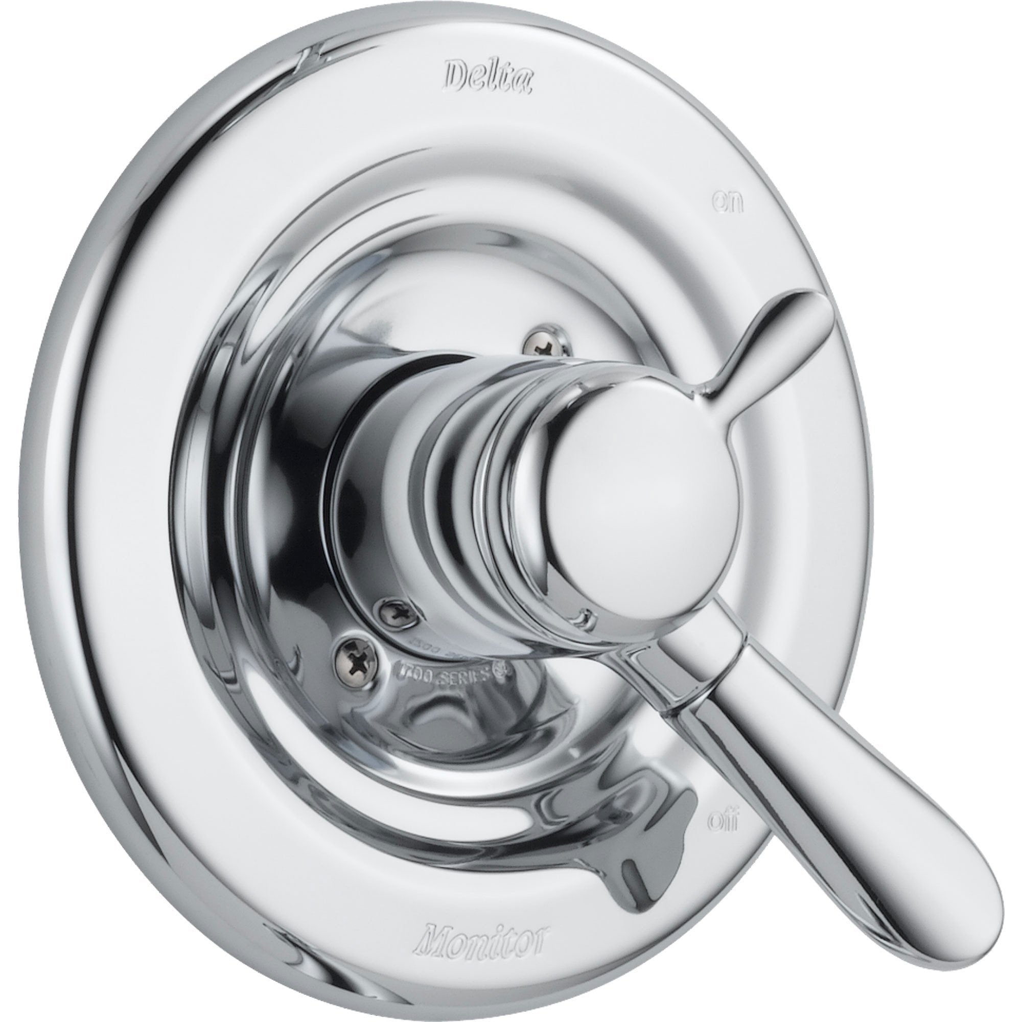 Delta Lahara Temperature and Volume Control Chrome Shower Faucet Trim kit 338201