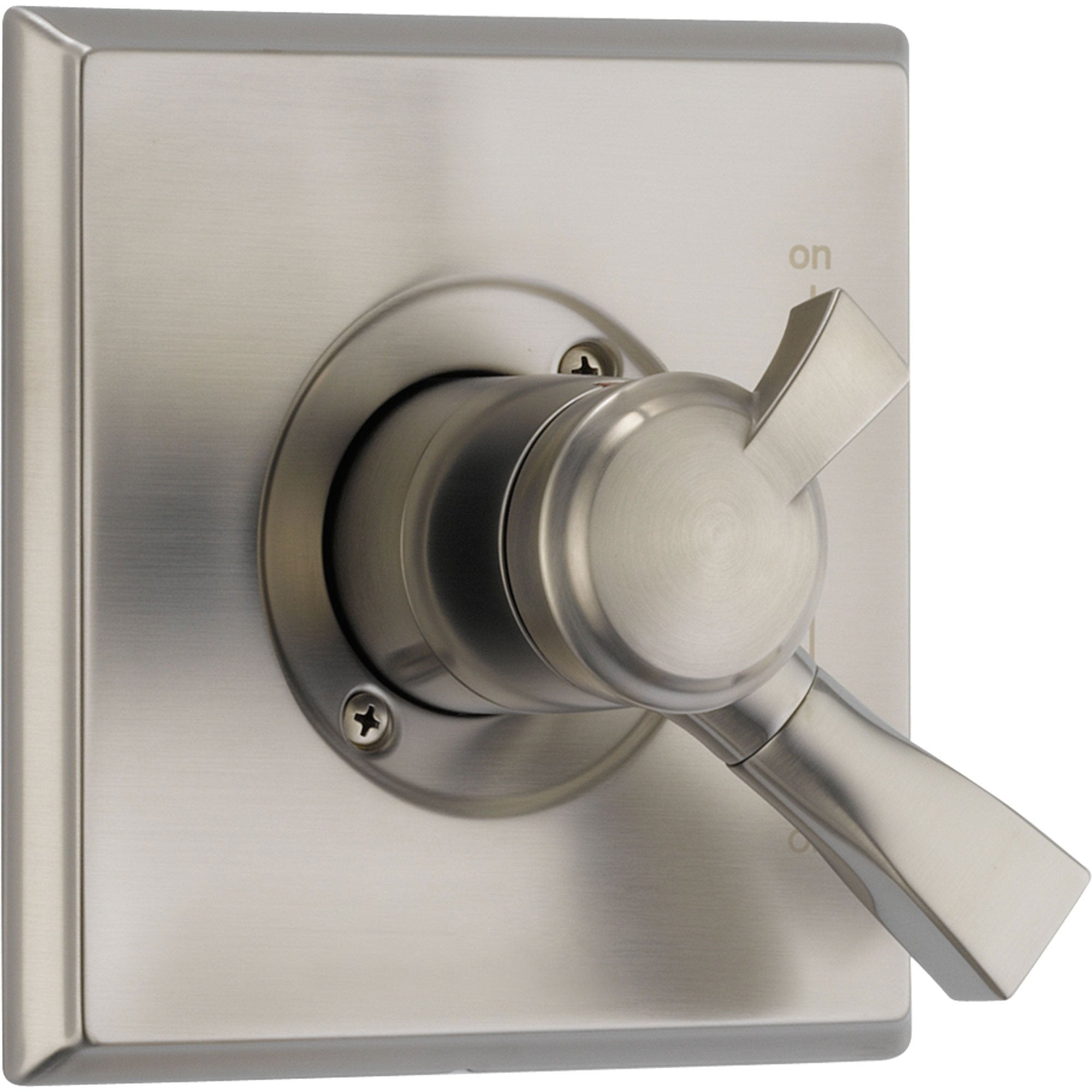 Delta Temperature and Volume Control Stainless Steel Finish Shower w/Valve D082V