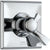 Delta Dryden Temperature and Volume Control Chrome Shower Faucet Trim kit 456361