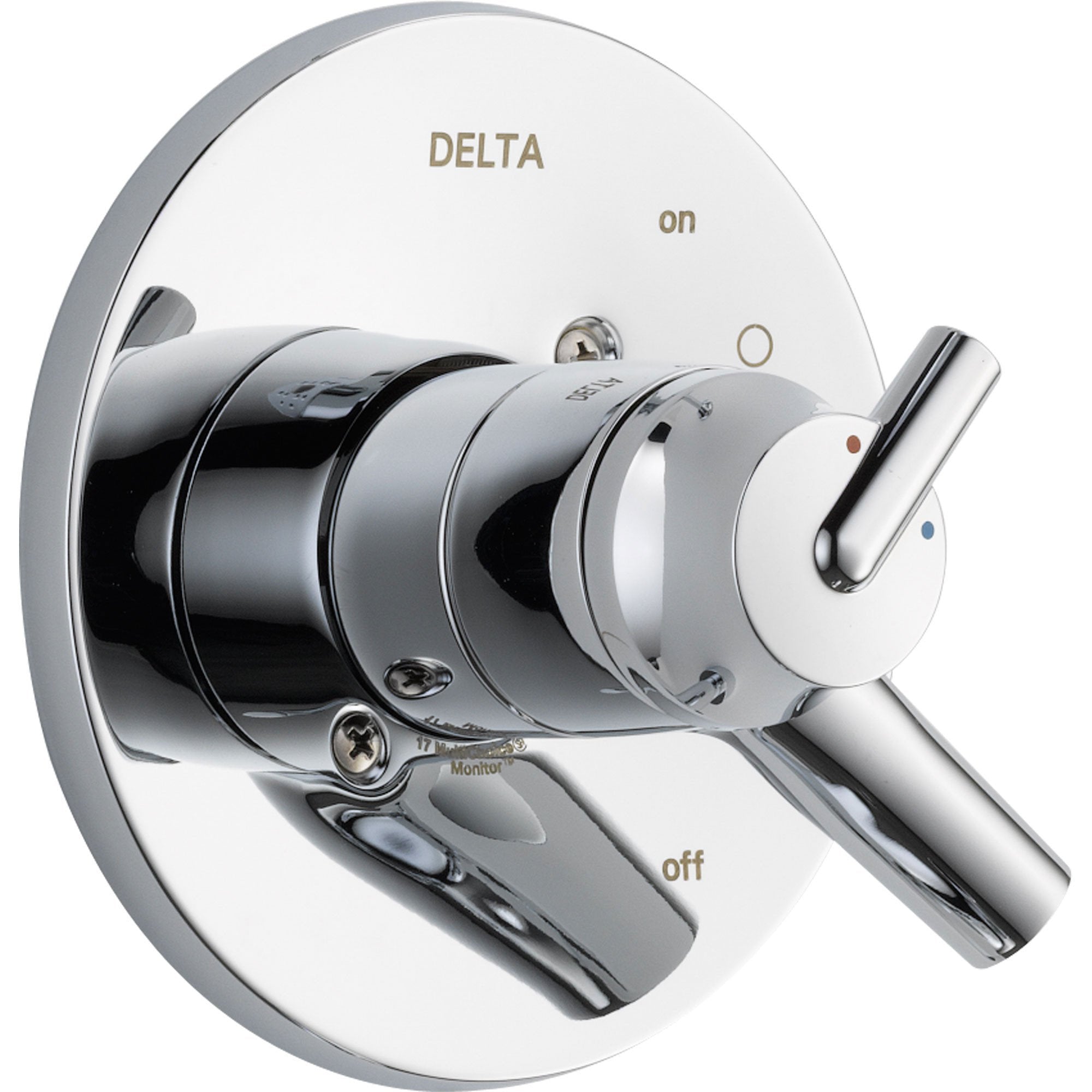 Delta Trinsic Two Handle Chrome Shower Faucet Control, Includes Valve D087V