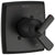 Delta Ashlyn Matte Black Finish Monitor 17 Series Shower Faucet Control Only Trim Kit (Requires Valve) DT17064BL