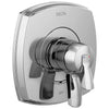 Delta Stryke Chrome Finish 17 Series Shower Faucet Control Only Includes Cartridge, Handles, and Valve without Stops D3405V