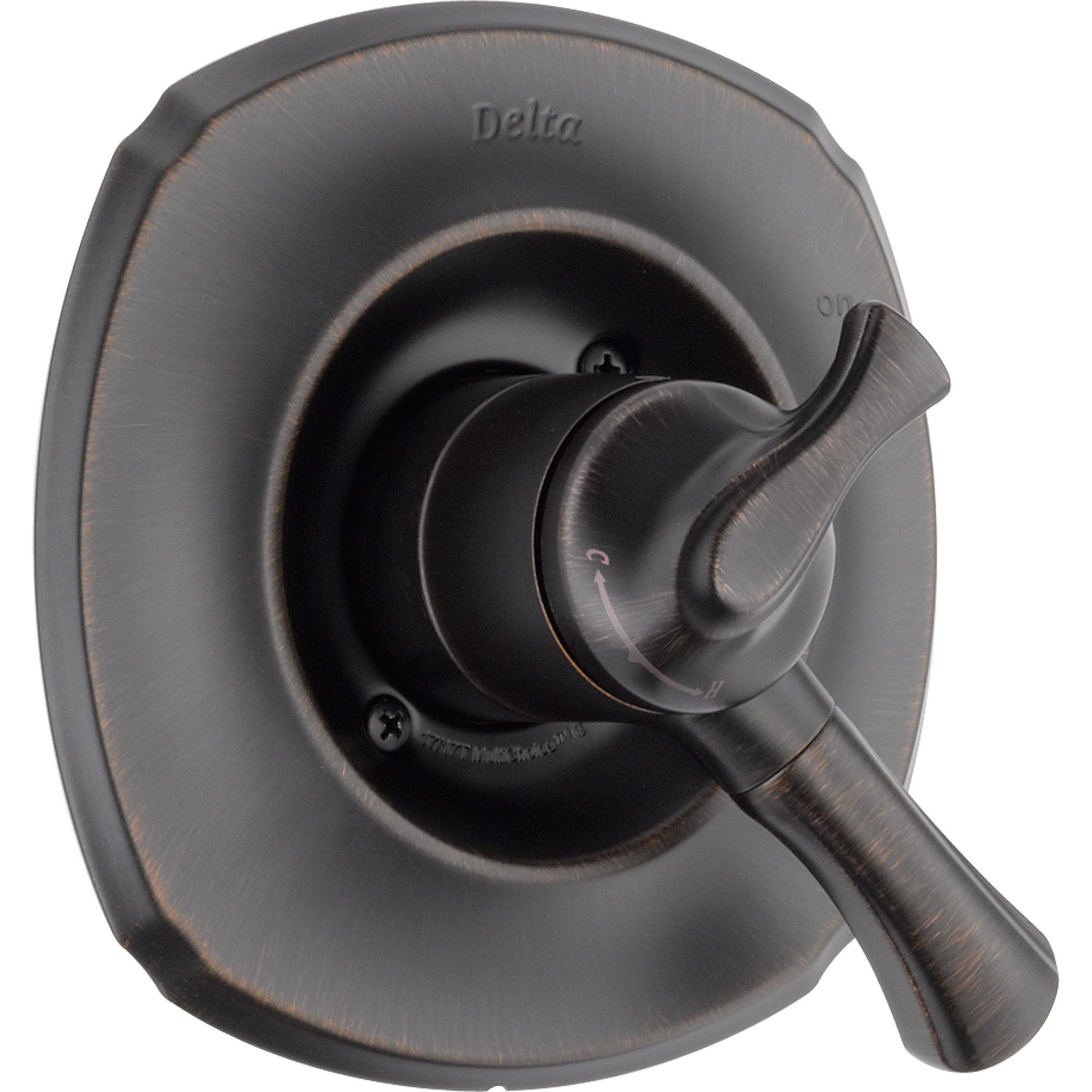 Delta Addison Two Handle Venetian Bronze Shower Faucet Control with Valve D138V