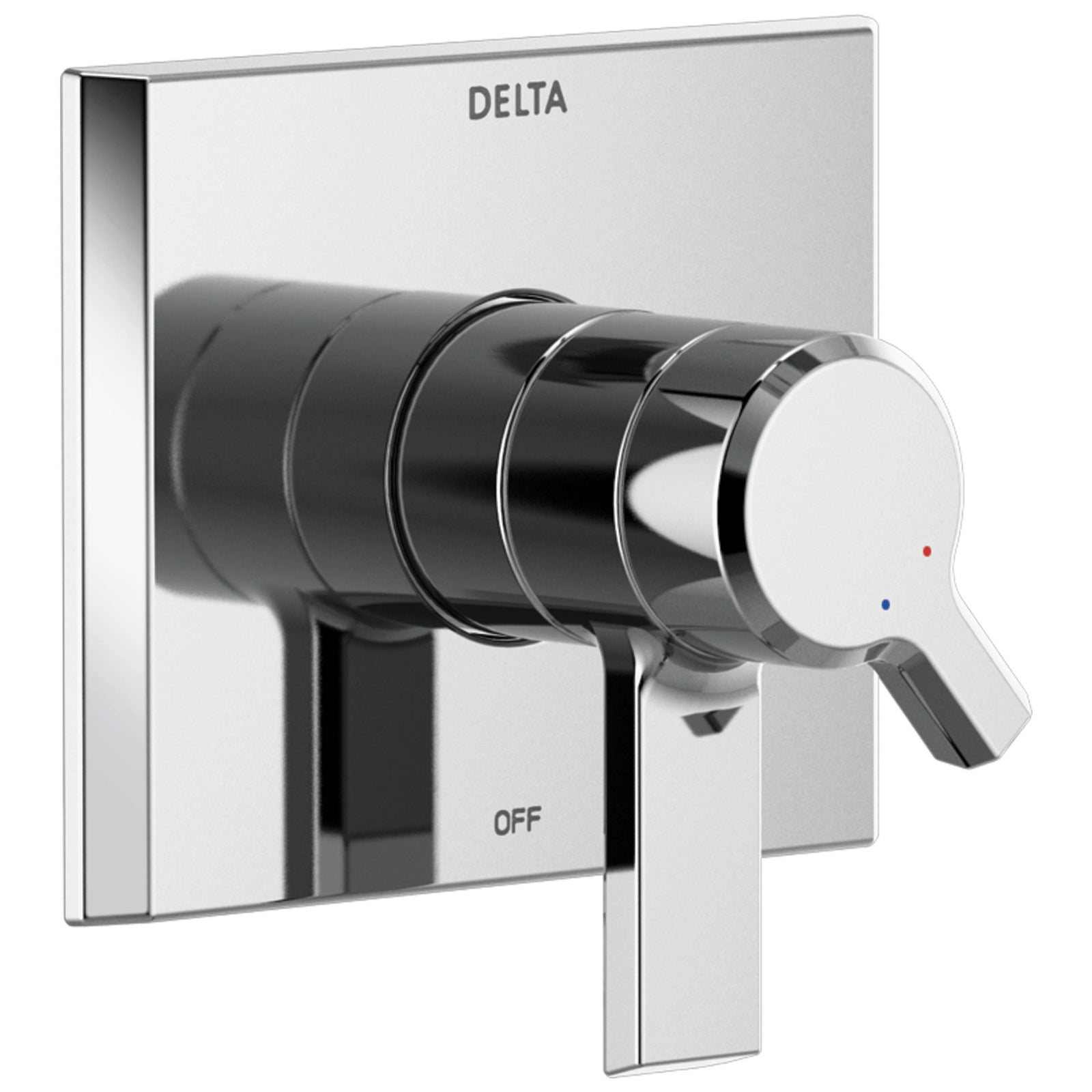 Delta Pivotal Chrome Finish Monitor 17 Series Shower Faucet Control Only Trim Kit (Requires Valve) DT17099