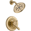 Delta Lahara Champagne Bronze Dual Control Shower Only Faucet with Valve D728V