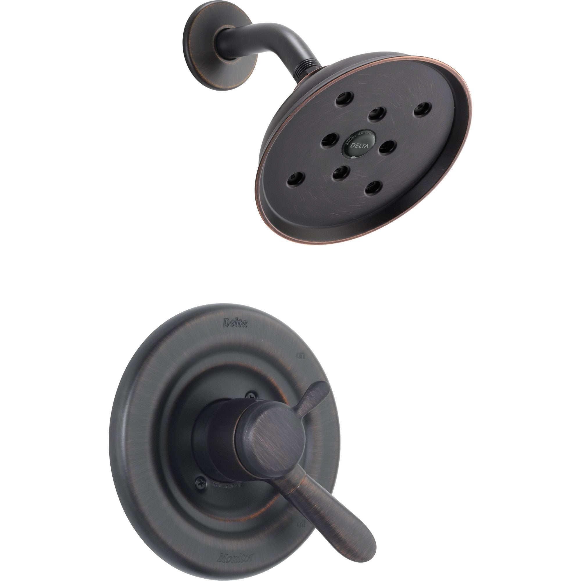 Delta Lahara Dual Control Venetian Bronze Shower Only Faucet Trim Kit 555896