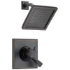 Delta Dryden Venetian Bronze Finish Monitor 17 Series Water Efficient Shower only Faucet Includes Handles, Cartridge, and Valve with Stops D3388V