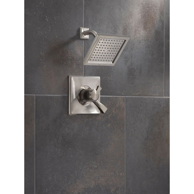 Delta Dryden Collection Stainless Steel Finish Monitor 17 Series Shower Faucet with Double Handle Control Trim Kit (Valve Sold Separately) DT17251SP