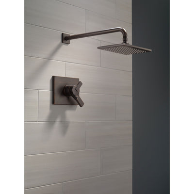 Delta Vero Venetian Bronze Finish Monitor 17 Series Water Efficient Shower only Faucet Includes Handles, Cartridge, and Valve without Stops D3381V