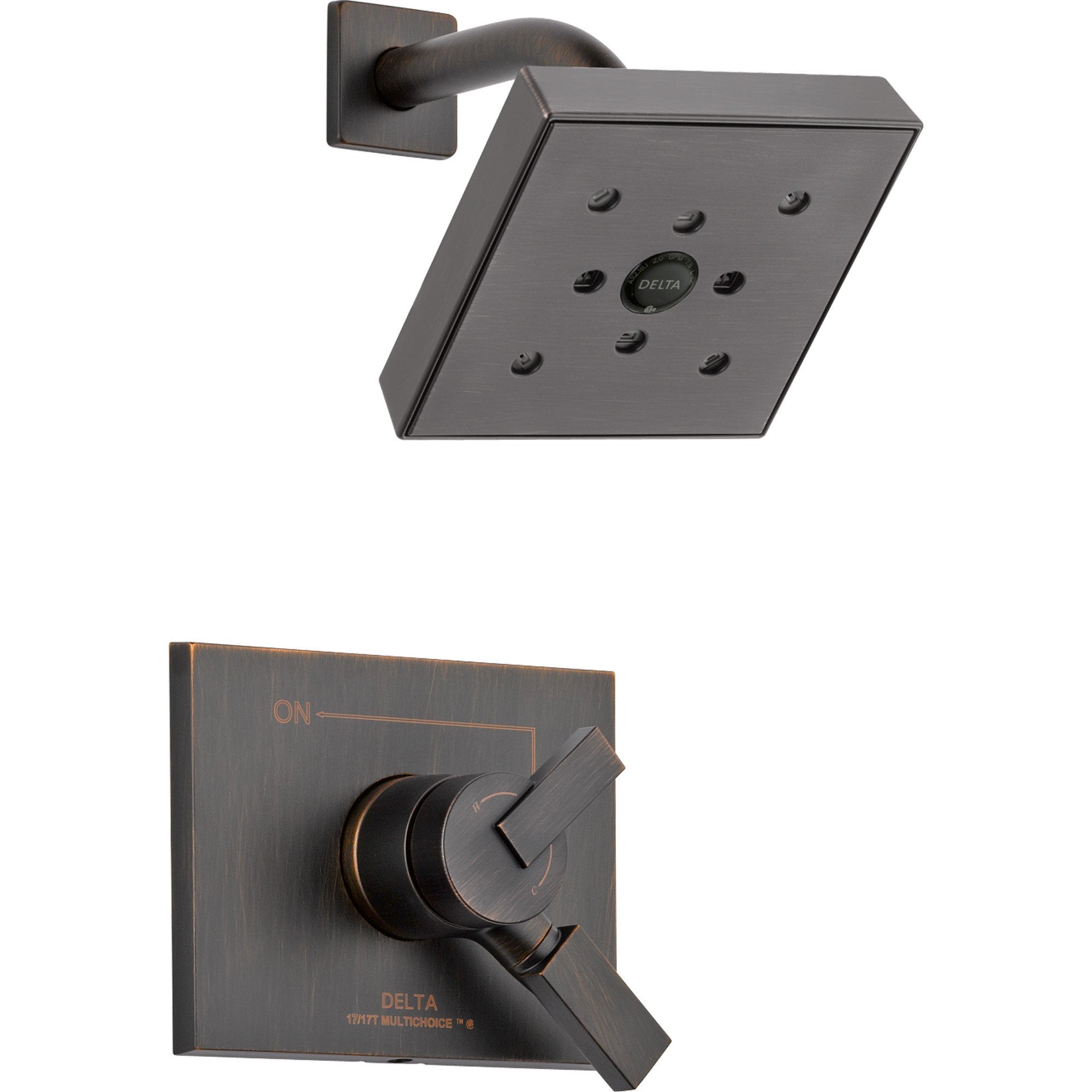 Delta Vero Venetian Bronze Temp/Volume Control Shower Faucet with Valve D691V