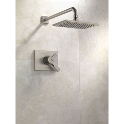 Delta Vero Stainless Steel Finish Temp/Volume Control Shower with Valve D692V