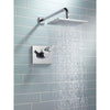 Delta Vero Modern Chrome Temp/Volume Control Shower Faucet Trim Kit 521932