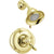 Delta Victorian Dual Control Temp/Volume Polished Brass Shower with Valve D763V