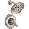 Delta Victorian Dual Control Stainless Steel Finish Shower Faucet Trim 556022