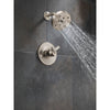 Delta Trinsic 2 Handle Temp/Volume Stainless Steel Finish Shower Trim 590160