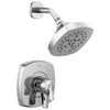 Delta Stryke Chrome Finish Monitor 17 Series Shower Only Faucet Includes Handles, Cartridge, and Valve without Stops D3369V