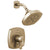 Delta Stryke Champagne Bronze Finish 17 Series Shower Only Faucet Trim Kit (Requires Valve) DT17276CZ