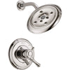 Delta Cassidy Dual Control Temp/Volume Polished Nickel Shower Only Trim 584211
