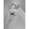 Delta Pivotal Stainless Steel Finish Monitor 17 Series H2Okinetic Shower only Faucet Trim Kit (Requires Valve) DT17299SS