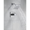 Delta Pivotal Chrome Finish Monitor 17 Series H2Okinetic Shower only Faucet Trim Kit (Requires Valve) DT17299