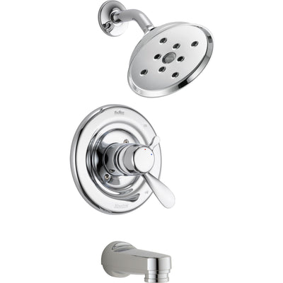 Delta Innovations Temp/Volume Control Chrome Tub and Shower Faucet w/Valve D360V