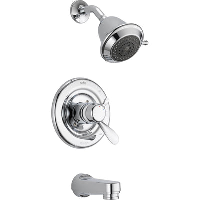 Delta Innovations Temp/Volume Control Chrome Tub and Shower Faucet w/Valve D426V