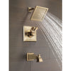 Delta Dryden Modern Temp/Volume Champagne Bronze Tub & Shower Faucet Trim 556048
