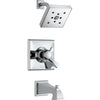 Delta Dryden Temperature/Volume Chrome Tub and Shower Faucet with Valve D440V