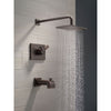 Delta Vero Venetian Bronze Square Two Control Tub and Shower Faucet Trim 555951
