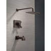 Delta Vero Venetian Bronze Finish Monitor 17 Series Water Efficient Tub & Shower Combo Faucet Trim Kit (Requires Valve) DT17453RBWE
