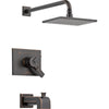 Delta Vero Venetian Bronze Two Control Tub and Shower Faucet with Valve D449V