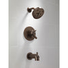 Delta Trinsic Venetian Bronze Dual Control Modern Tub and Shower Trim 601714