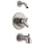 Delta Trinsic Collection Stainless Steel Finish Dual Temp and Volume Control Tub and Shower Combo Less Shower Head Includes Rough Valve without Stops D2299V