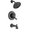 Delta Linden Dual Control Venetian Bronze Tub and Shower Faucet with Valve D489V