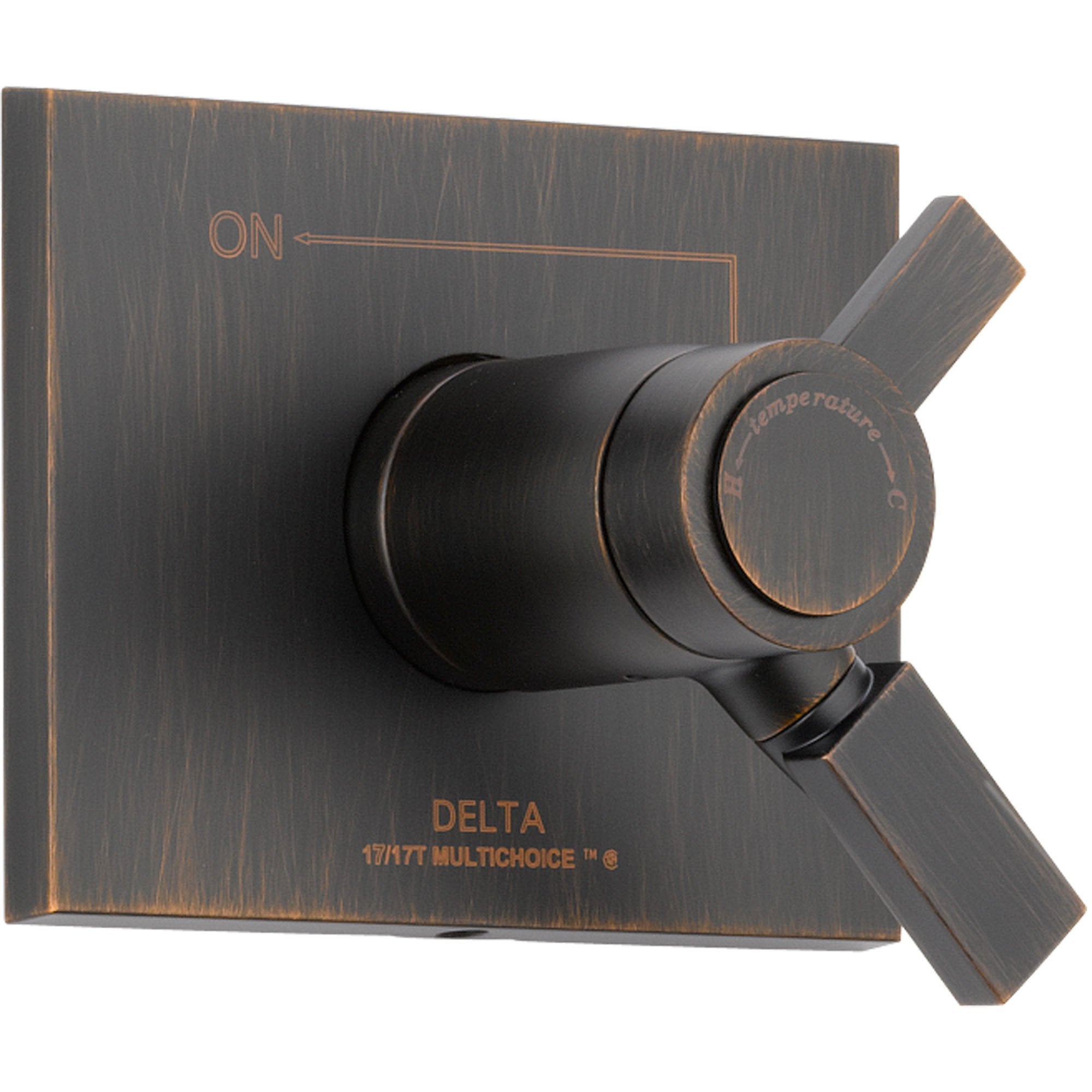 Delta Vero Venetian Bronze Thermostatic Shower Valve Dual Control Trim 564422