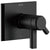Delta Pivotal Matte Black Finish TempAssure 17T Series Shower Faucet Control Only Trim Kit (Requires Valve) DT17T099BL